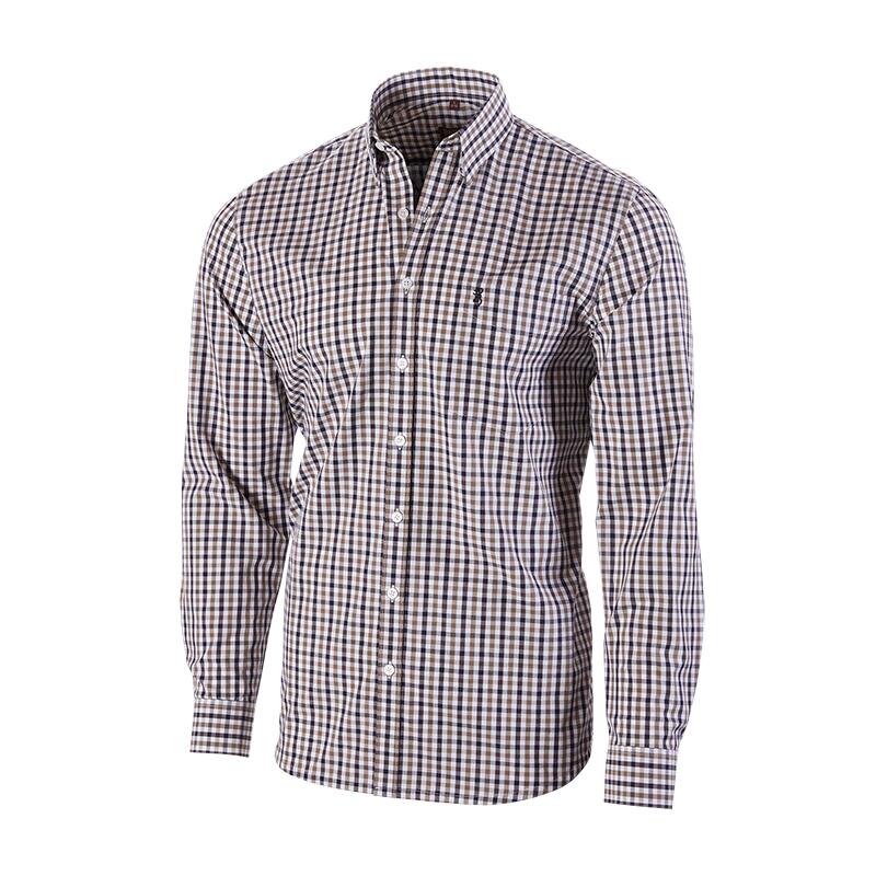 Camicia da caccia - Sean - Marrone - Uomo