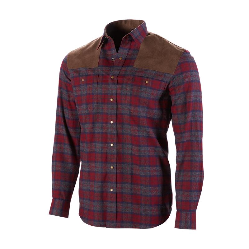 Camisa de caza - Frederick - Rojo - Hombres