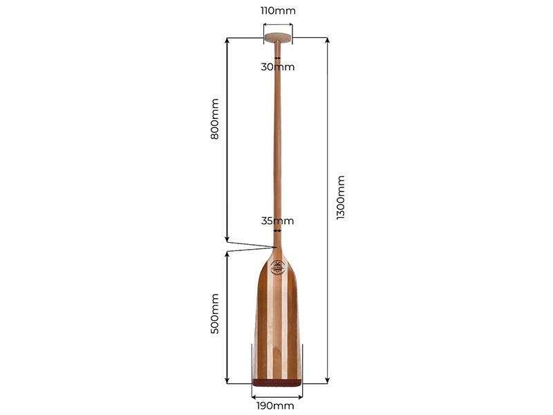 Pagaj Cedrowy John Paddle "Dragon Pro" - Smocze Łodzie 7/7