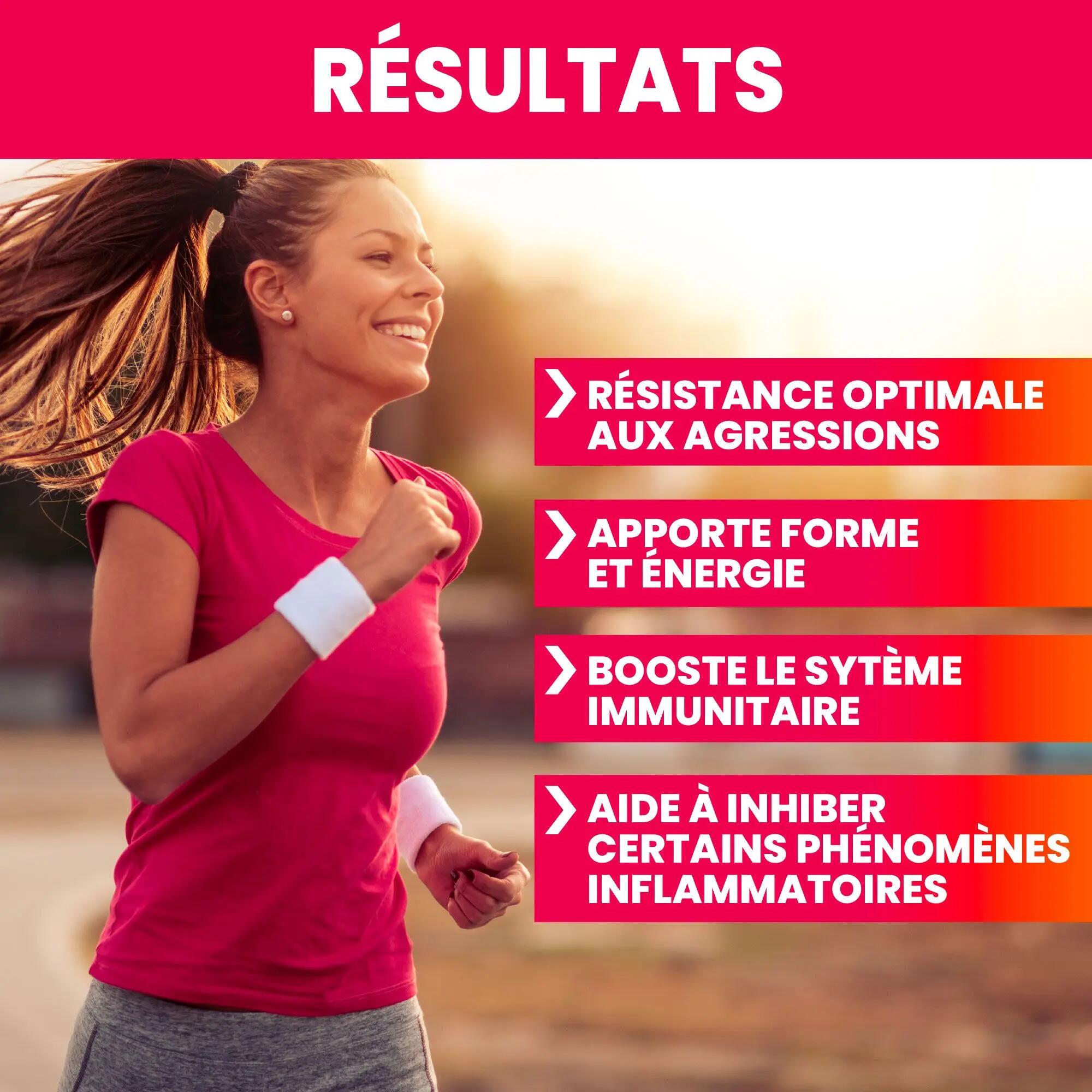 IMMUNITE + | Défenses Immunitaires & Anti-Fatigue | 5 plantes 100% Naturelles 5/6
