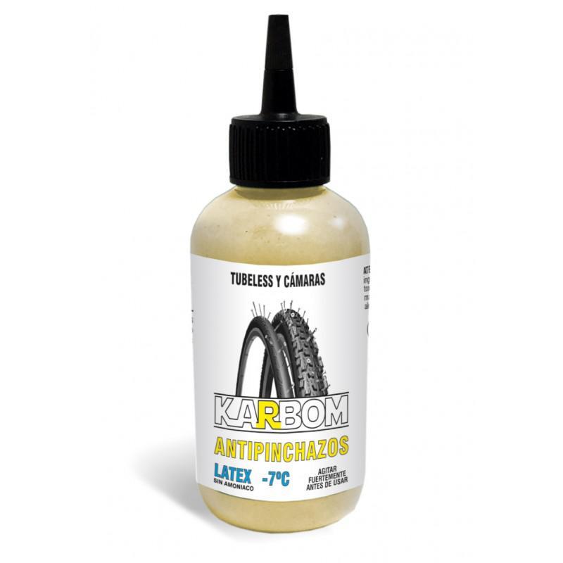 BOMPAR Sellante Antipinchazos Tubeless Karbom Látex 120ml Bompar