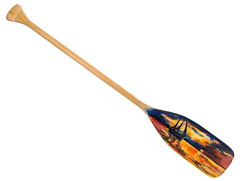 Pagaj John Paddle Ozdoba Malowany Obraz Statek WZ1