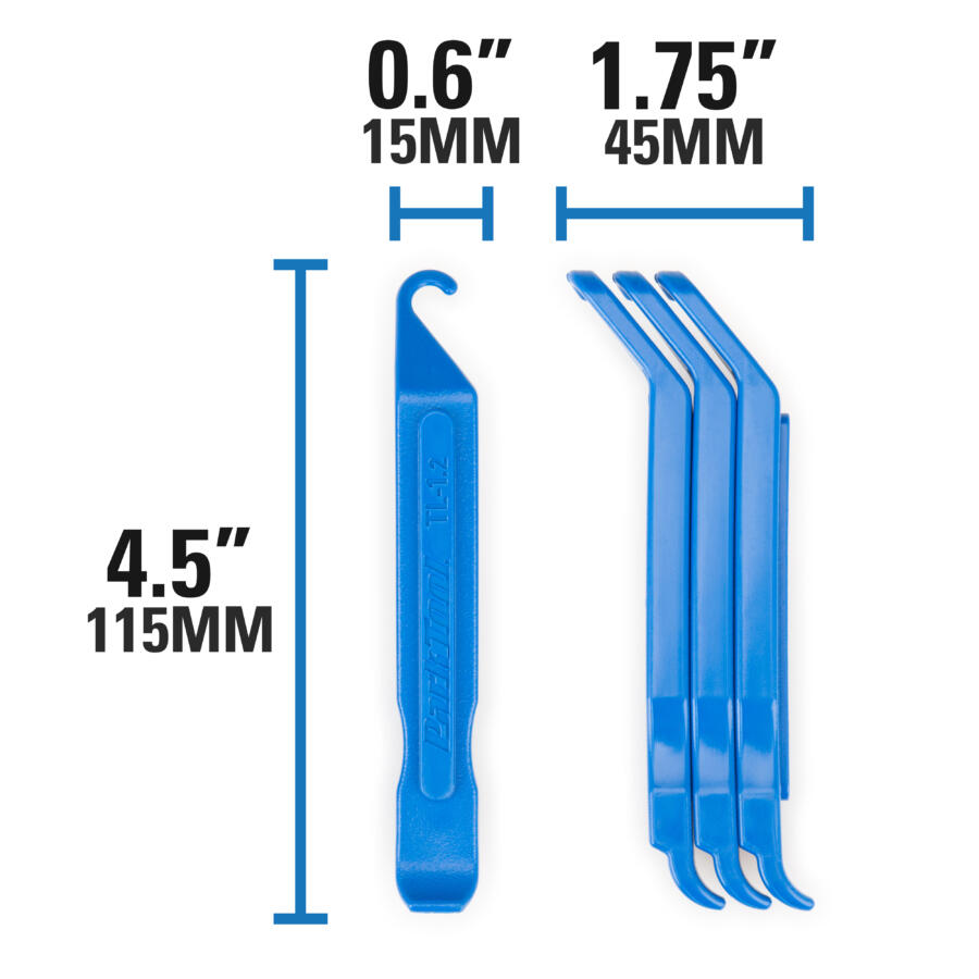Démonte Pneus Park Tool TL-1.2C Bleu (x3) 5/5