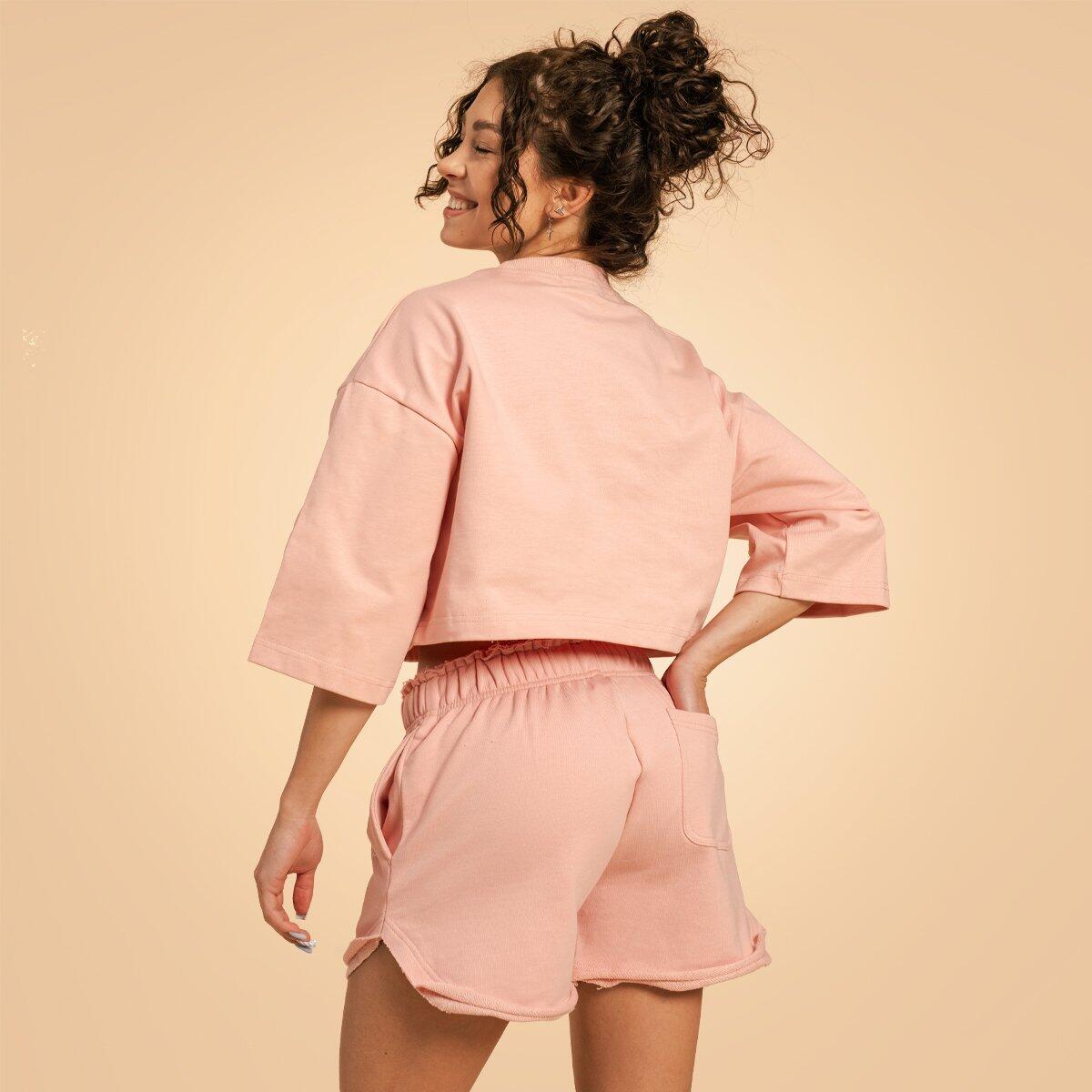 Donna pantaloncini 3 tasche Pink Serenity 4/7