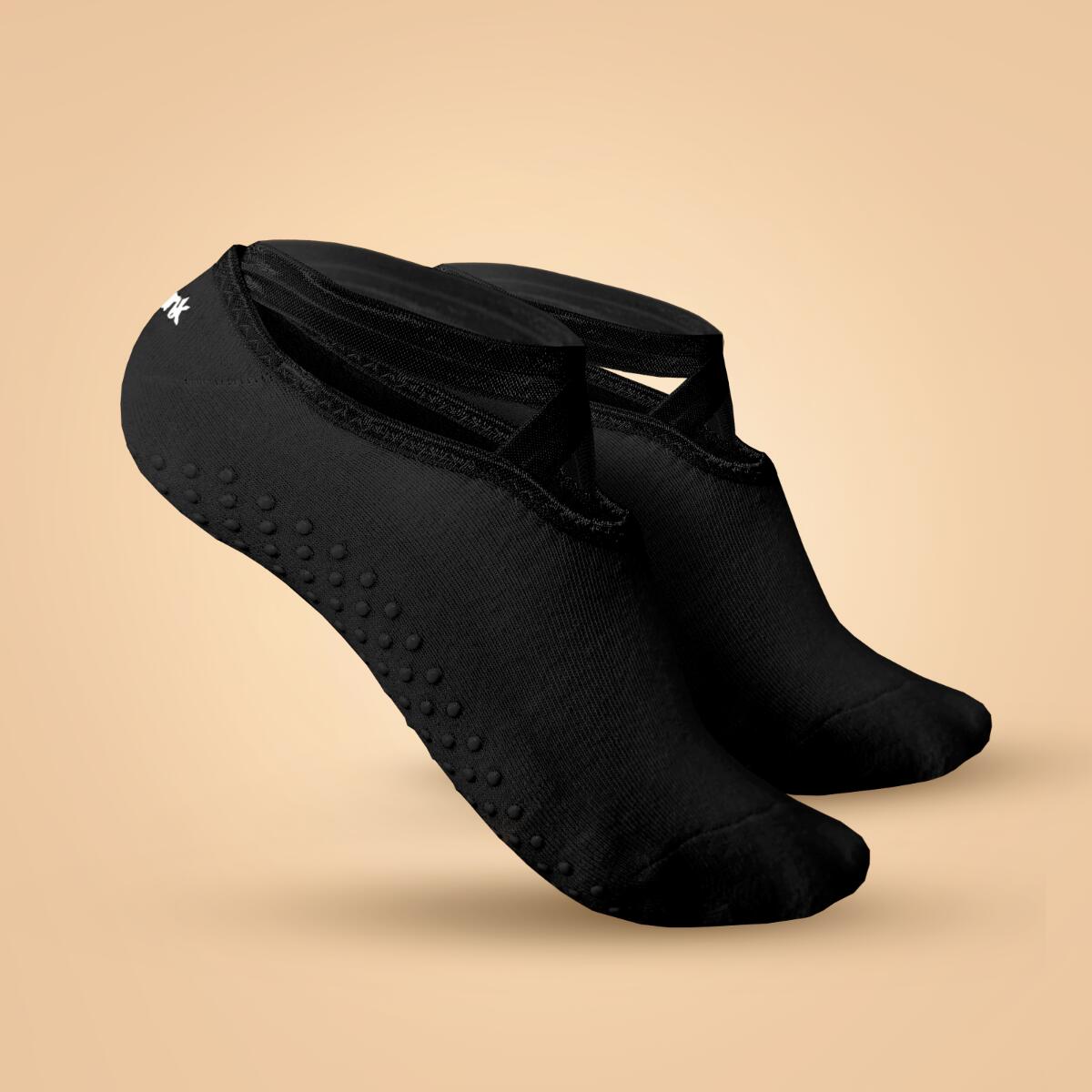 BEASTPINK Ponožky Grip Yoga Black