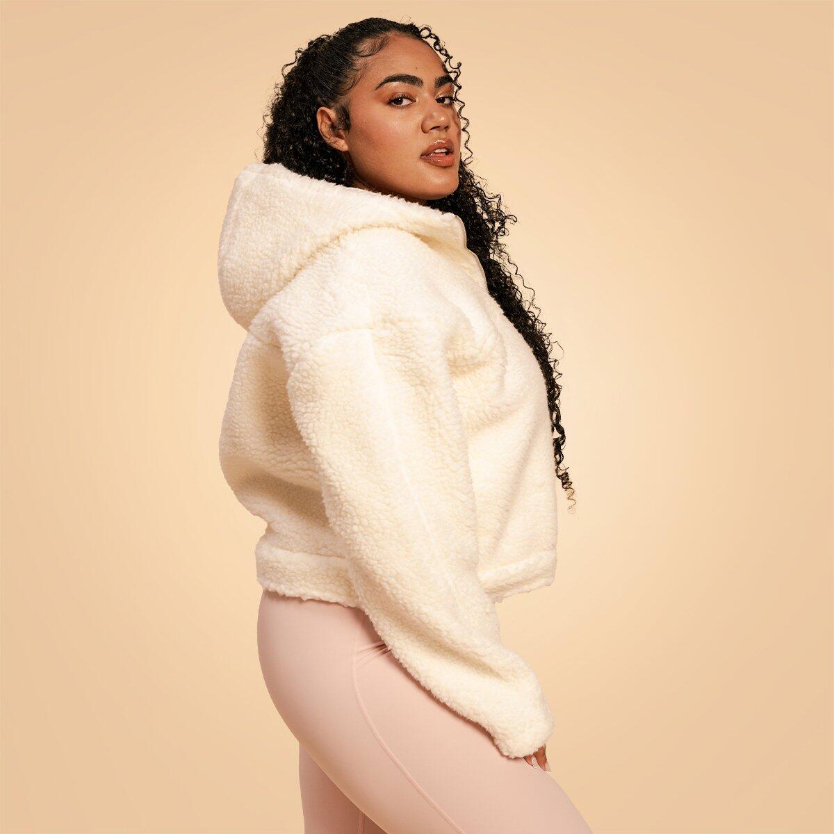 Dámská bunda Hoodie Bliss Ivory 3/7
