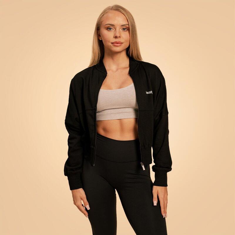 Dámská mikina na zip Bliss Black