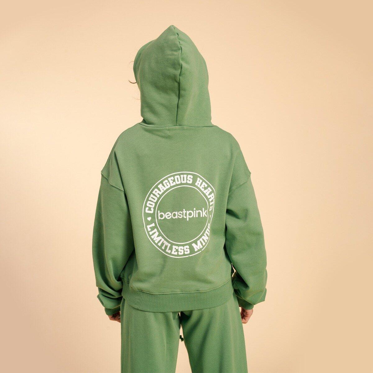 Donna fitness felpa con cappuccio Olivine Serenity 4/6