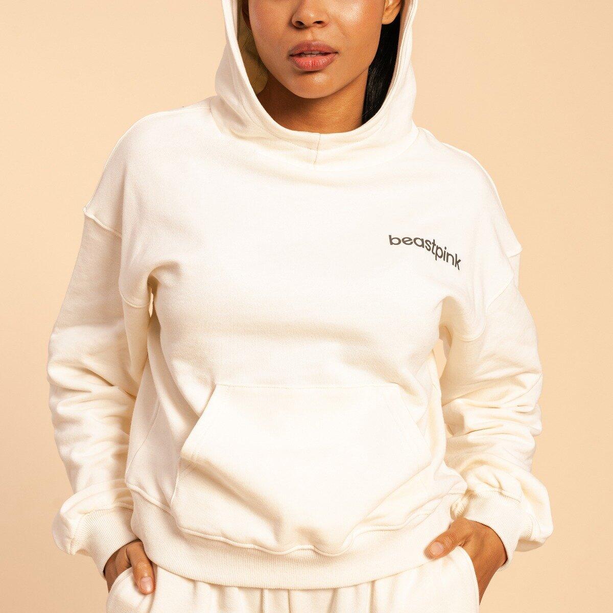 Donna fitness felpa con cappuccio Ivory Serenity 2/7