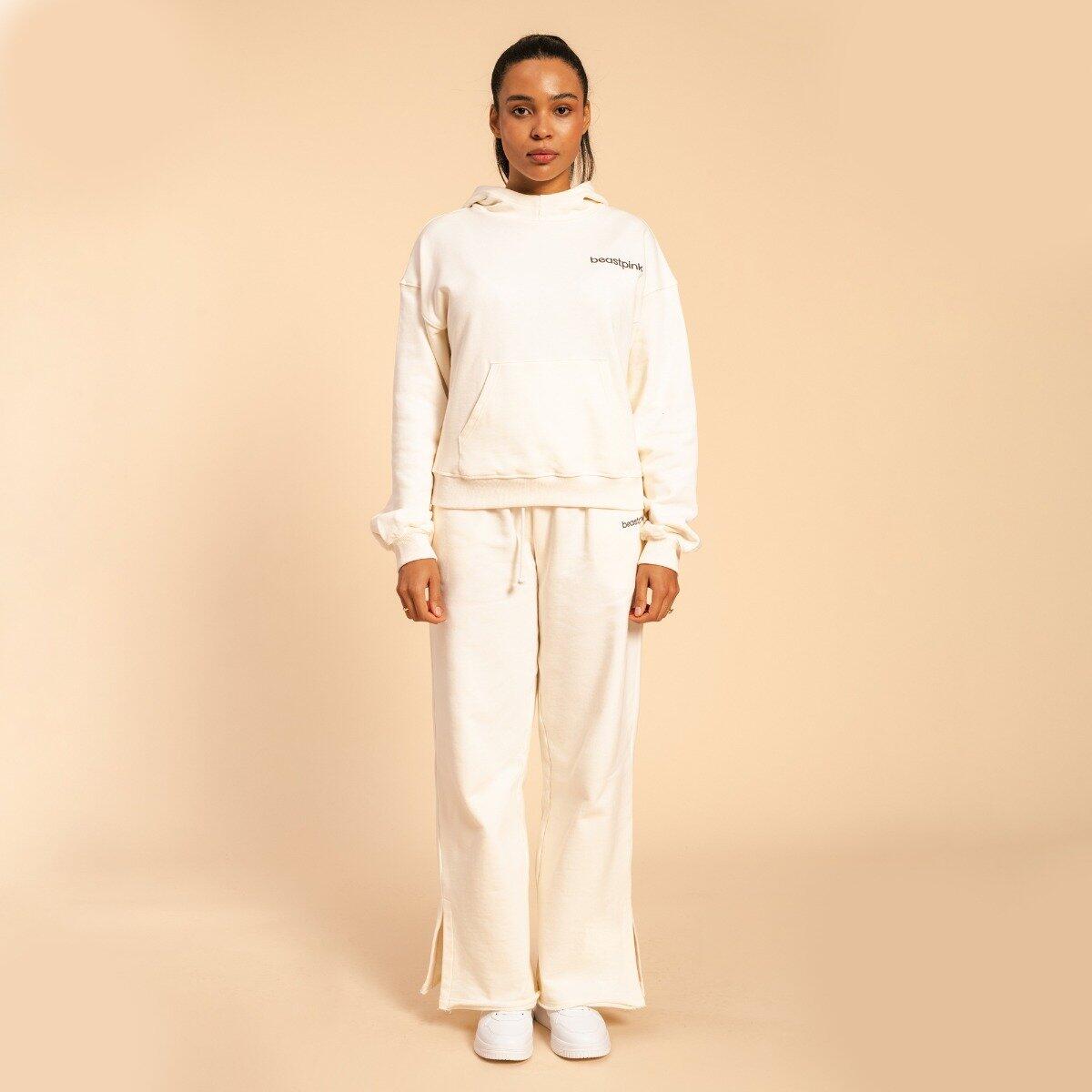 Donna fitness felpa con cappuccio Ivory Serenity 6/7