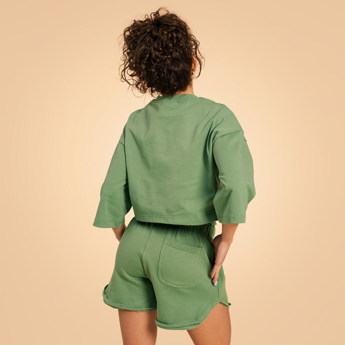Donna pantaloncini cotone Olivine Serenity 7/7