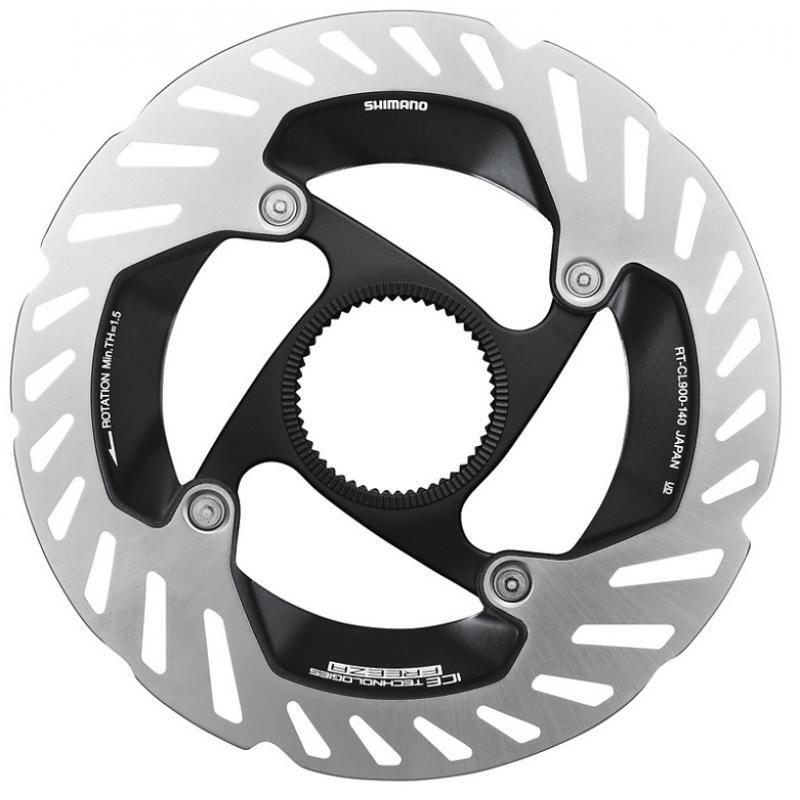 Shimano Bremsscheibe RT-CL900 140mm, Centerlock, mit Lockring 2/3