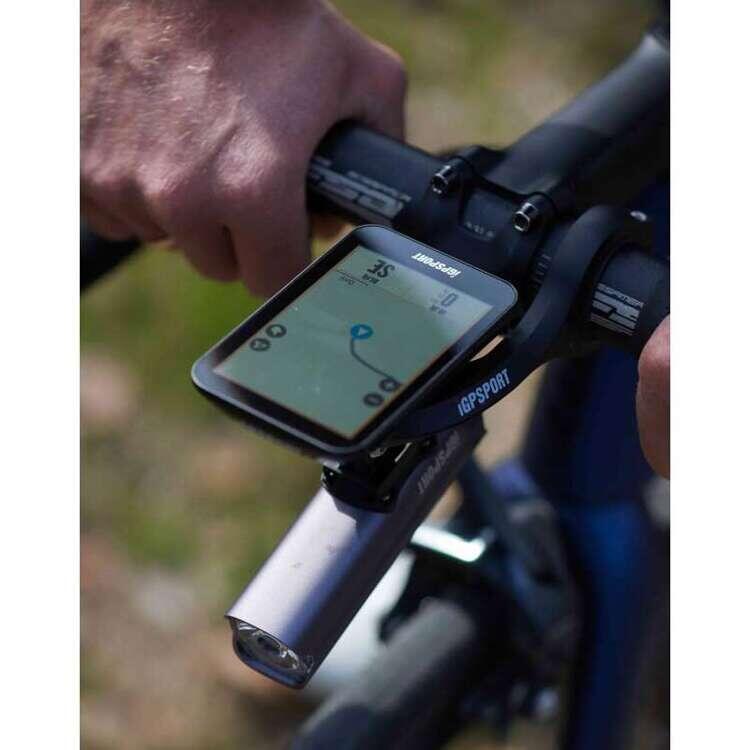 iGPSPORT Set: GPS-Fahrradcomputer iGS800 + Fahrradlicht VS800 5/7