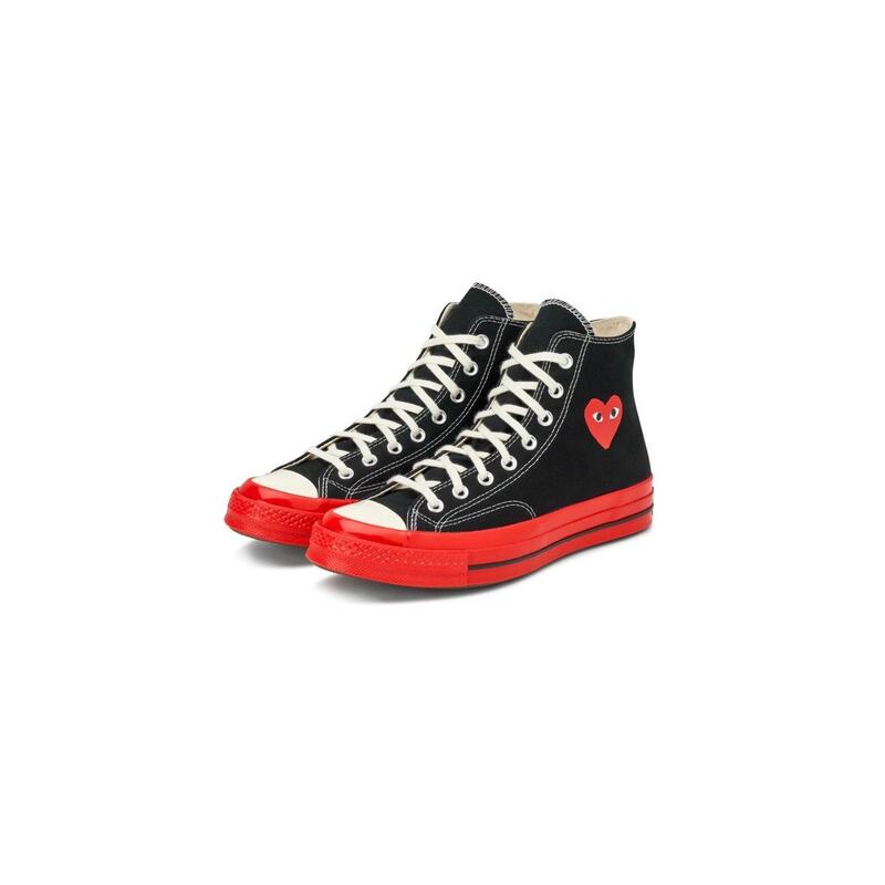 schoenen Converse Comme des Garçons Chuck 70 High Top Black Red