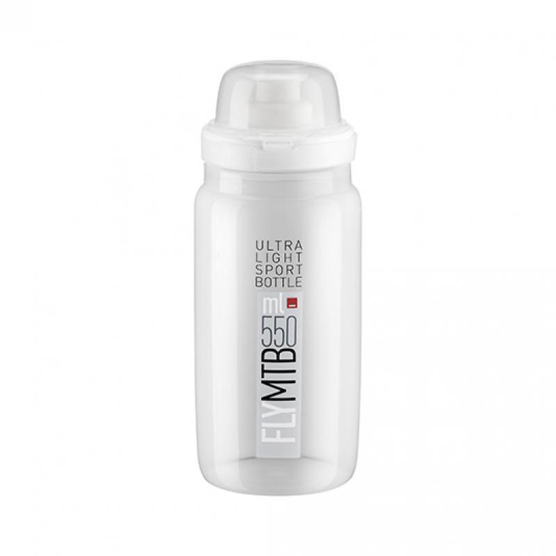 Bidón Fly MTB 550ml  Transparente  Elite