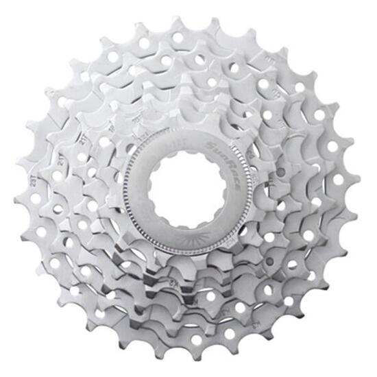 Cassette 7v. Sunrace 12-28 m63 pour Shimano/Sram nickel