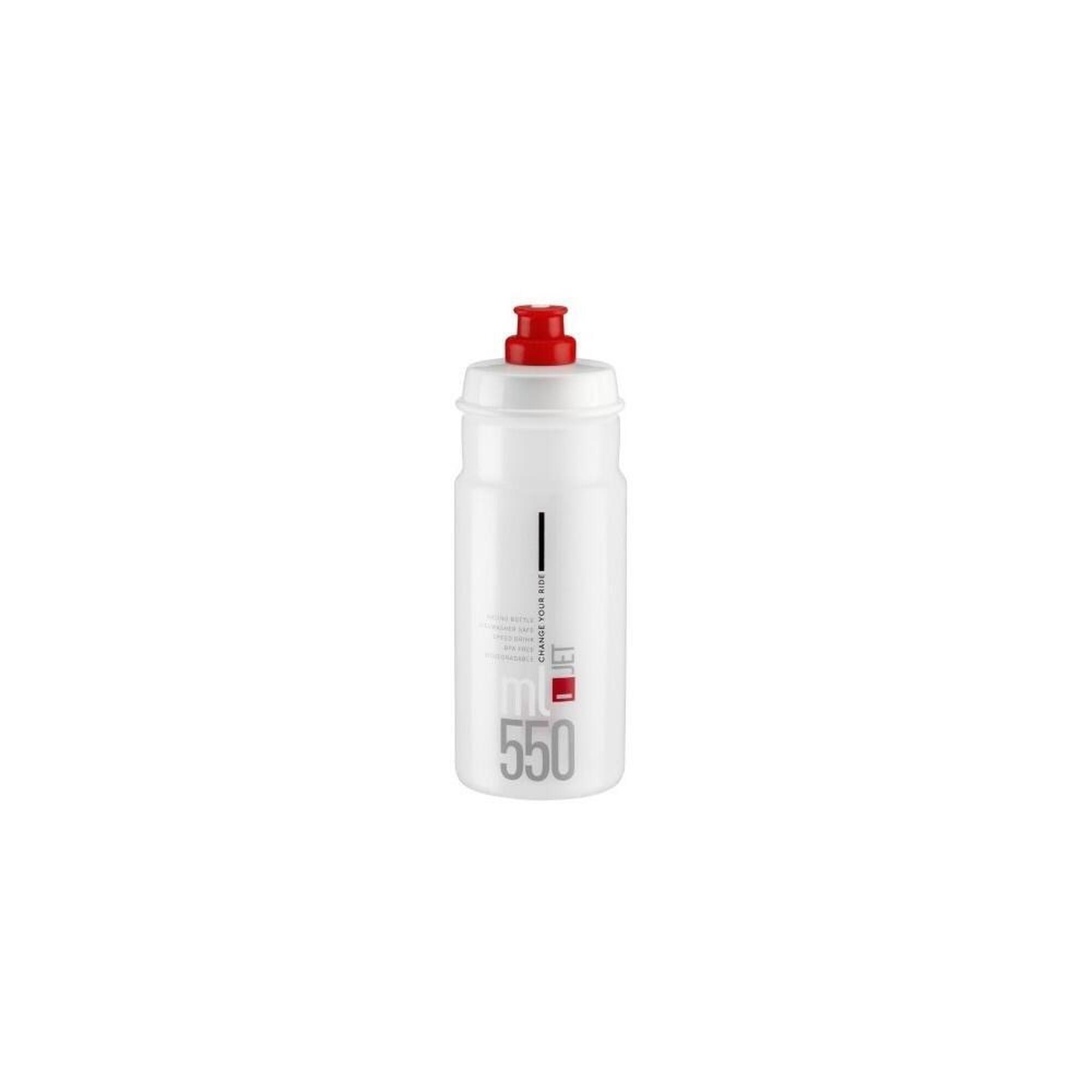 Bidón De Hidratación 550ml  Transparente  Elite