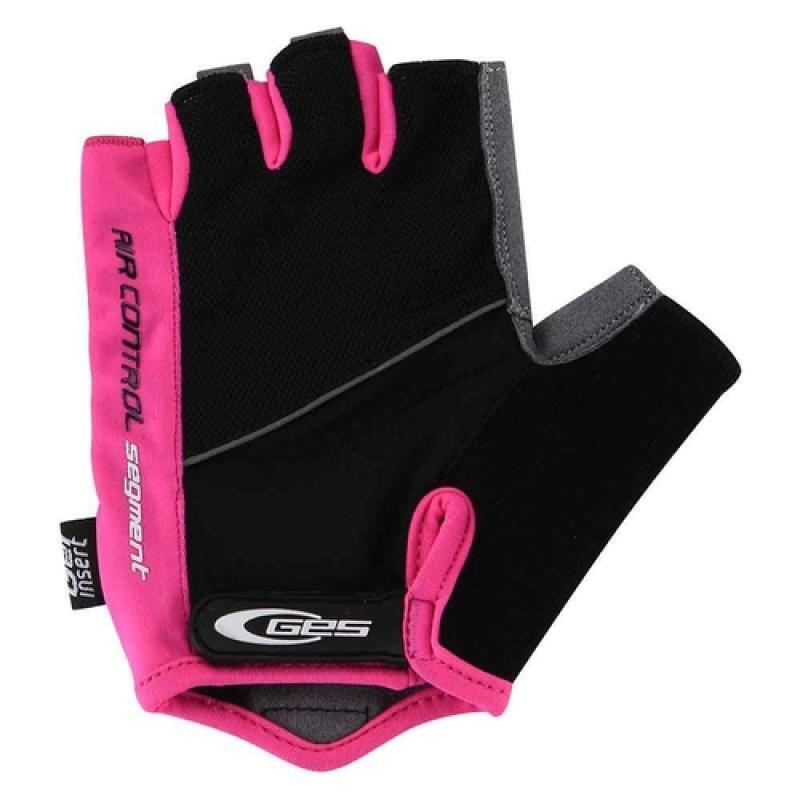 Guantes Cortos Evo  Negro Rosa  Ges 1/2