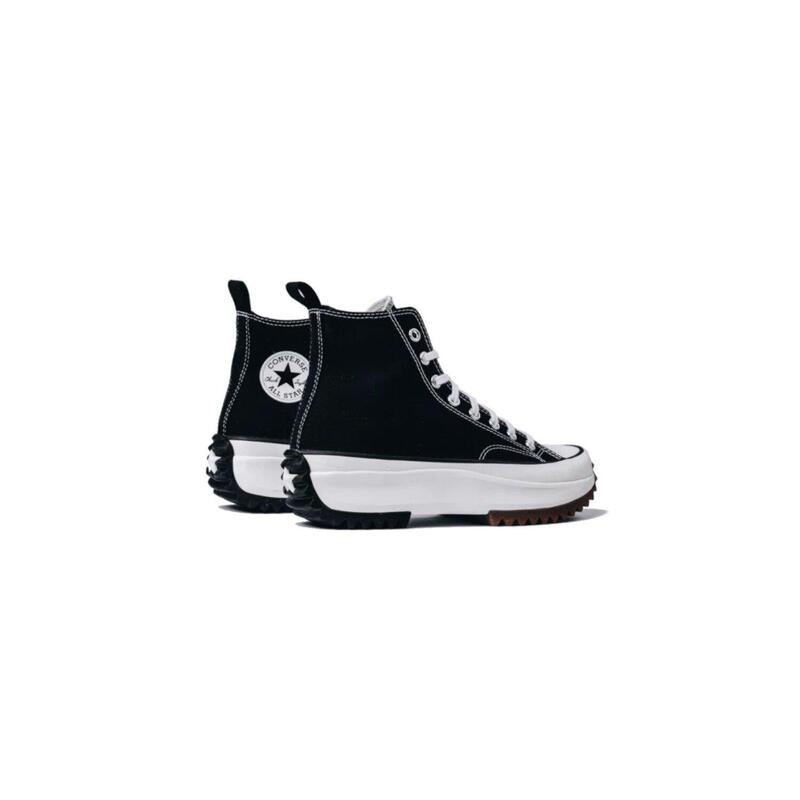 chaussures Converse Run Star Hike Hi Black White Gum