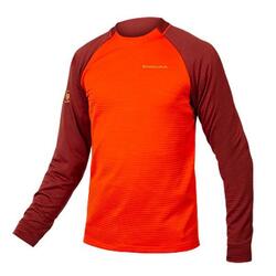 ENDURA | Maillot Manga Larga SingleTrack Térmico  Rojo