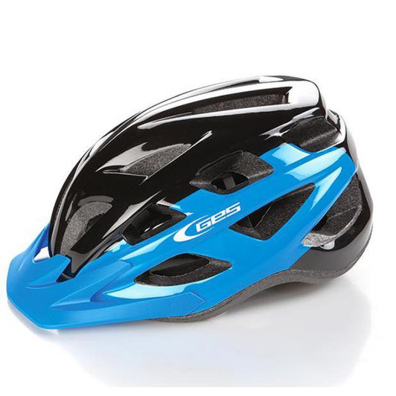 Casco De Ciclismo Varik  Negro Azul  Ges