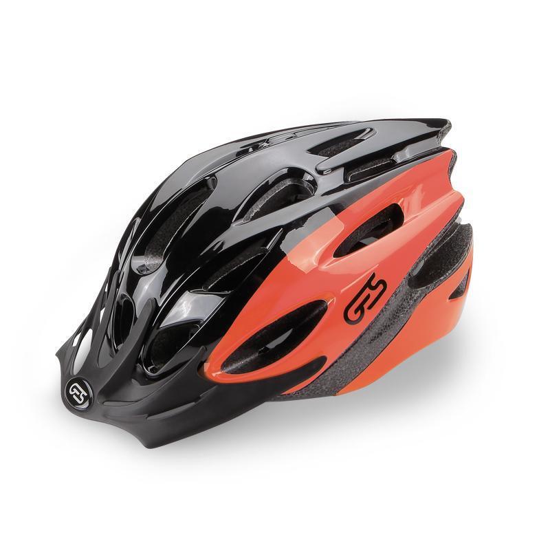 Casco Rocket  Negro Naranja  Ges