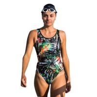 Strój Kąpielowy Aqua Sphere Miami – Czarny/Wielokolorowy – Rozmiar 28