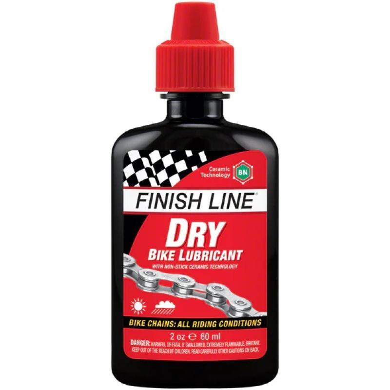 FINISH LINE Finish Line Dry Bike Lubricant Chain Oil Drip Bottle (Ceramic Tech) 60ml