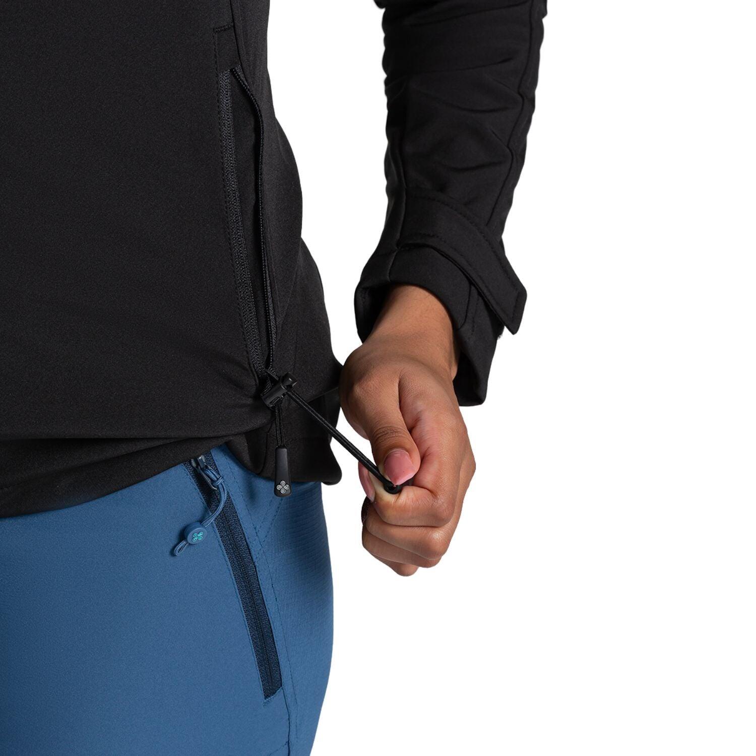 Geaca softshell KILPI Ravia, Negru, Femei 6/7
