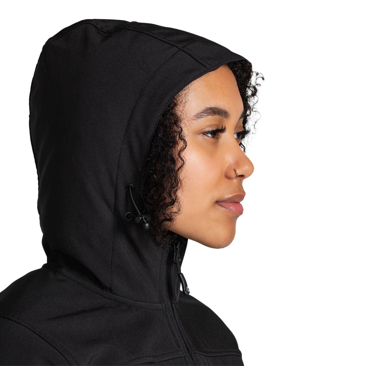 Geaca softshell KILPI Ravia, Negru, Femei 3/7