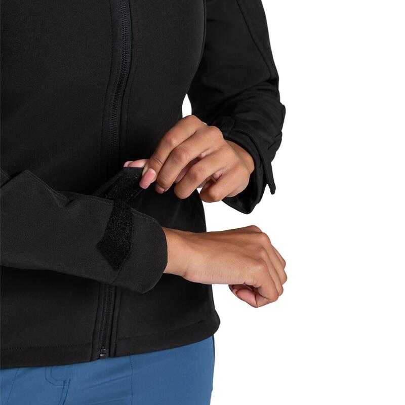 Geaca softshell KILPI Ravia, Negru, Femei