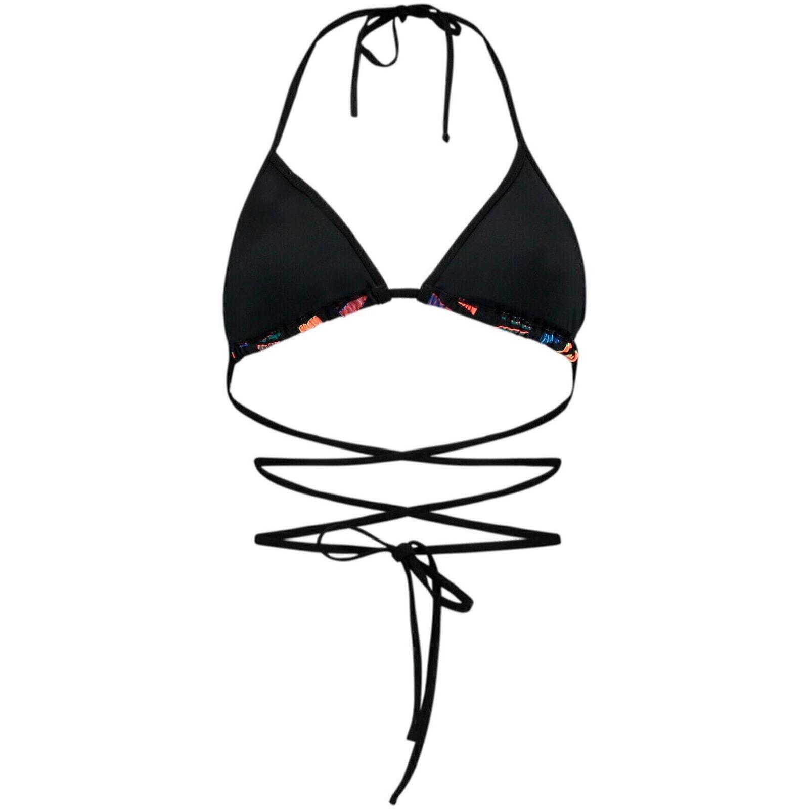 Dessus de salle de bain Puma Swim Women Wrap Triangle 1p, Noir, Femmes 2/2