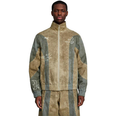 Chaqueta Puma X Kidsuper Track Jacket, Beige, Hombre