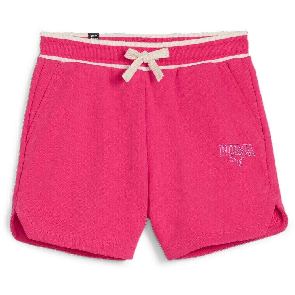 Shorts Puma Squad Shorts G, Pink, Kids
