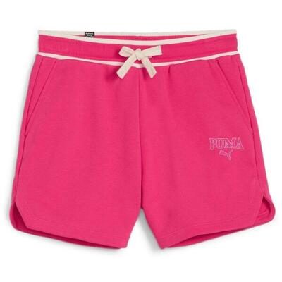 Korte broek puma squad shorts g, roze, kinderen