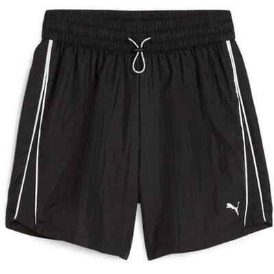 Korte broek puma fit move woven short black. zwart. dames