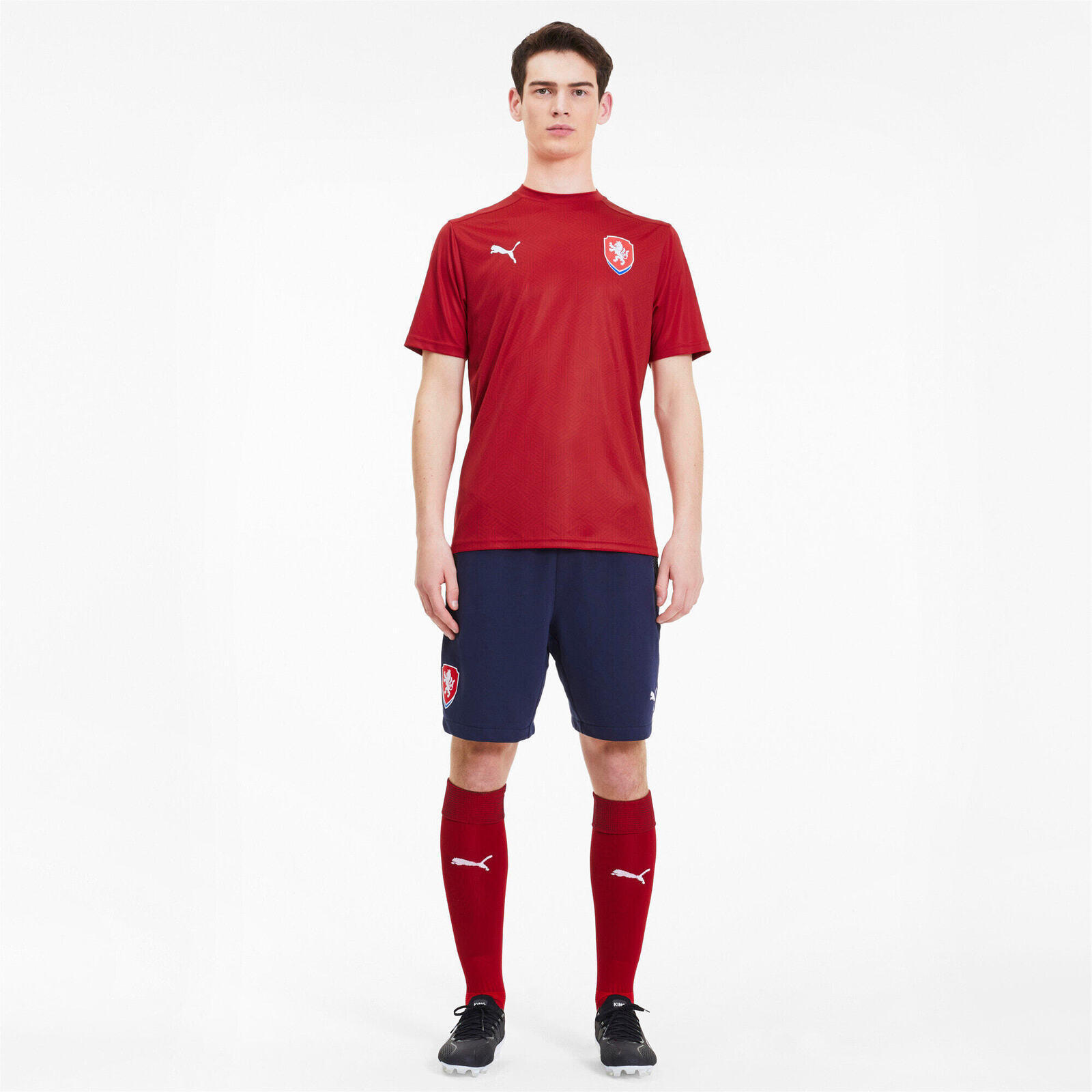 T-shirt Puma Facr Home Shirt, Rouge, Hommes 3/5