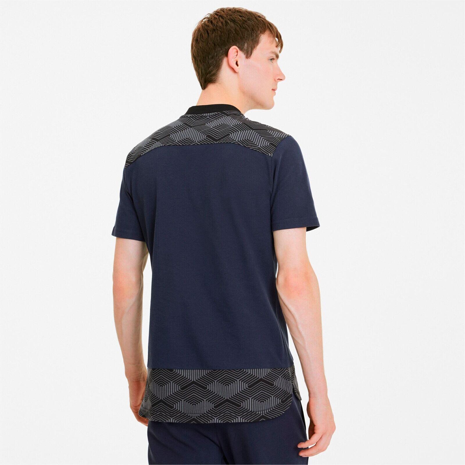 T-shirt Puma Teamfinal 21 Casuals Polo, Bleu, Hommes 2/5
