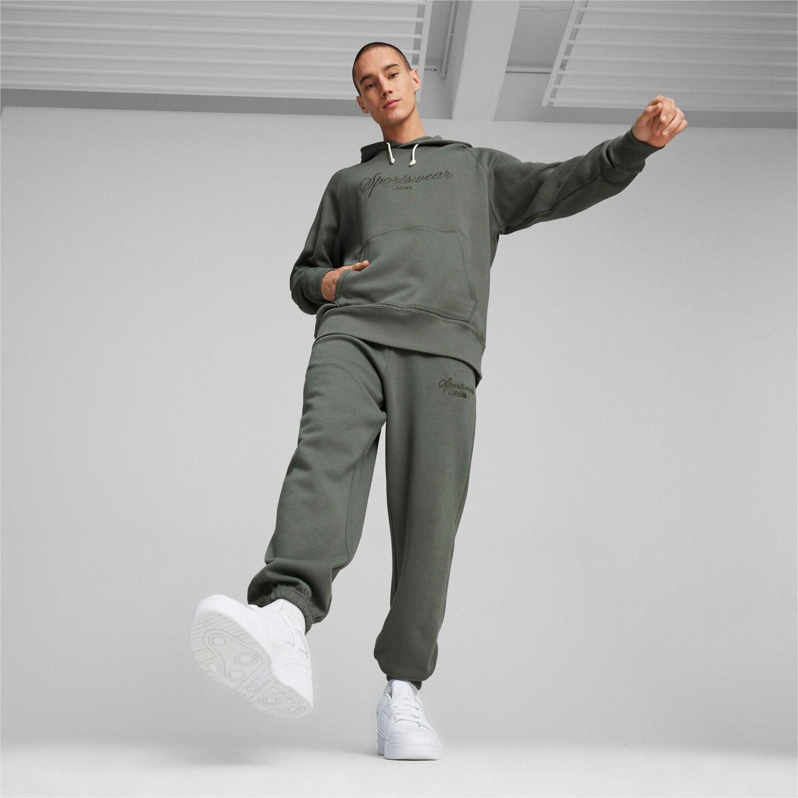 Capot Puma Classics Hoodie, Gris, Hommes 3/5