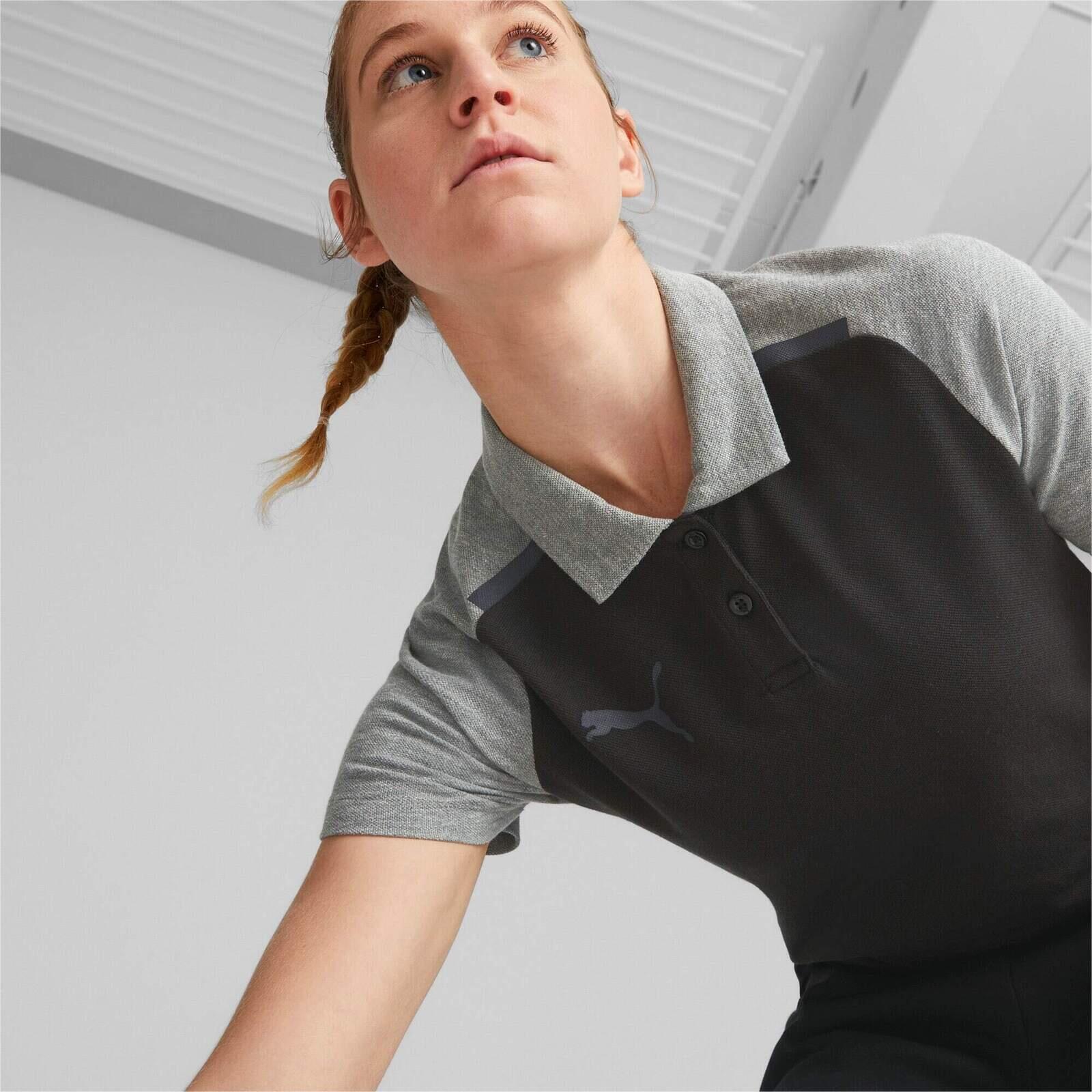 T-shirt Puma Teamcup Casuals Polo, Noir, Femmes 4/5