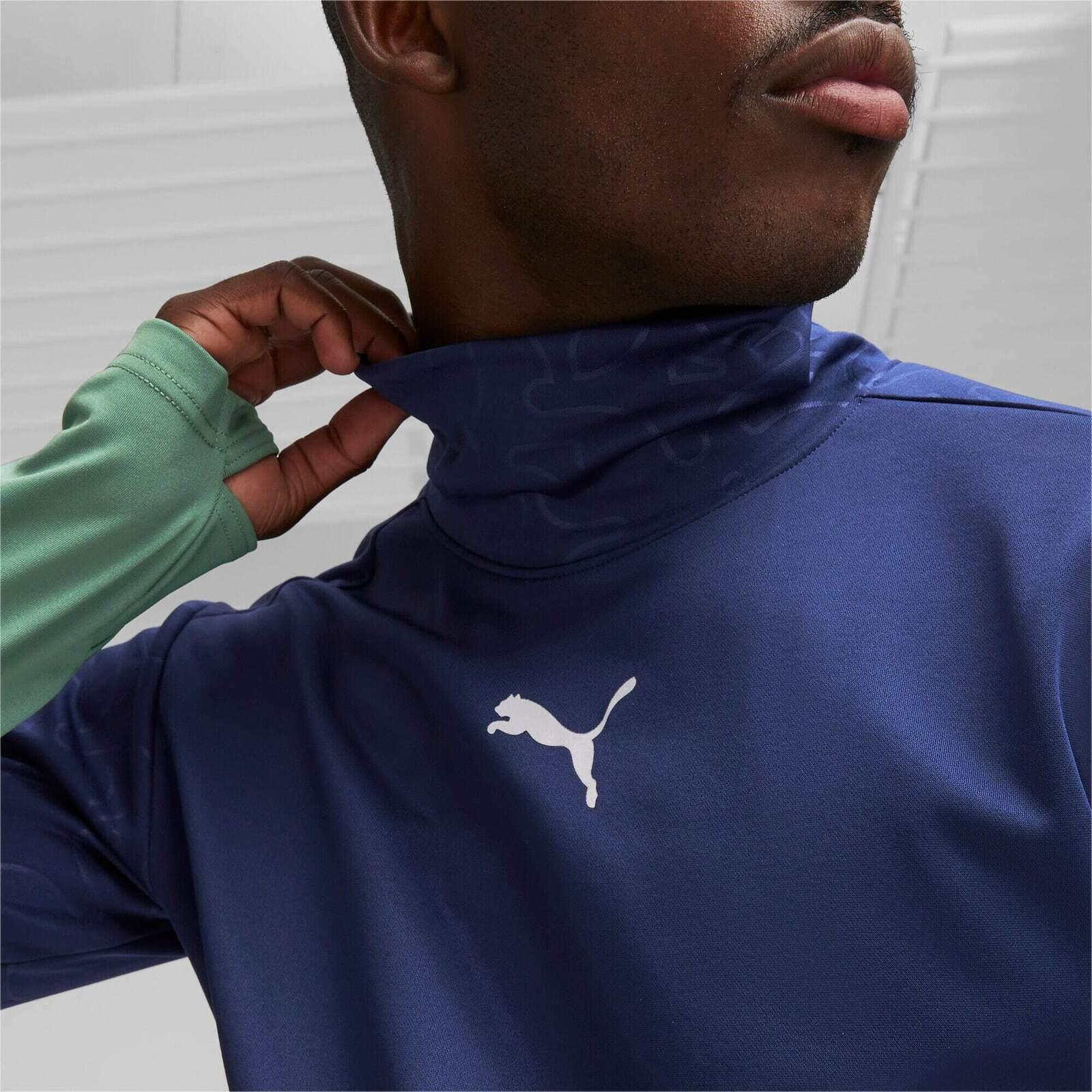 Chemisier Puma Individual Winterized Top, Bleu, Hommes 4/5