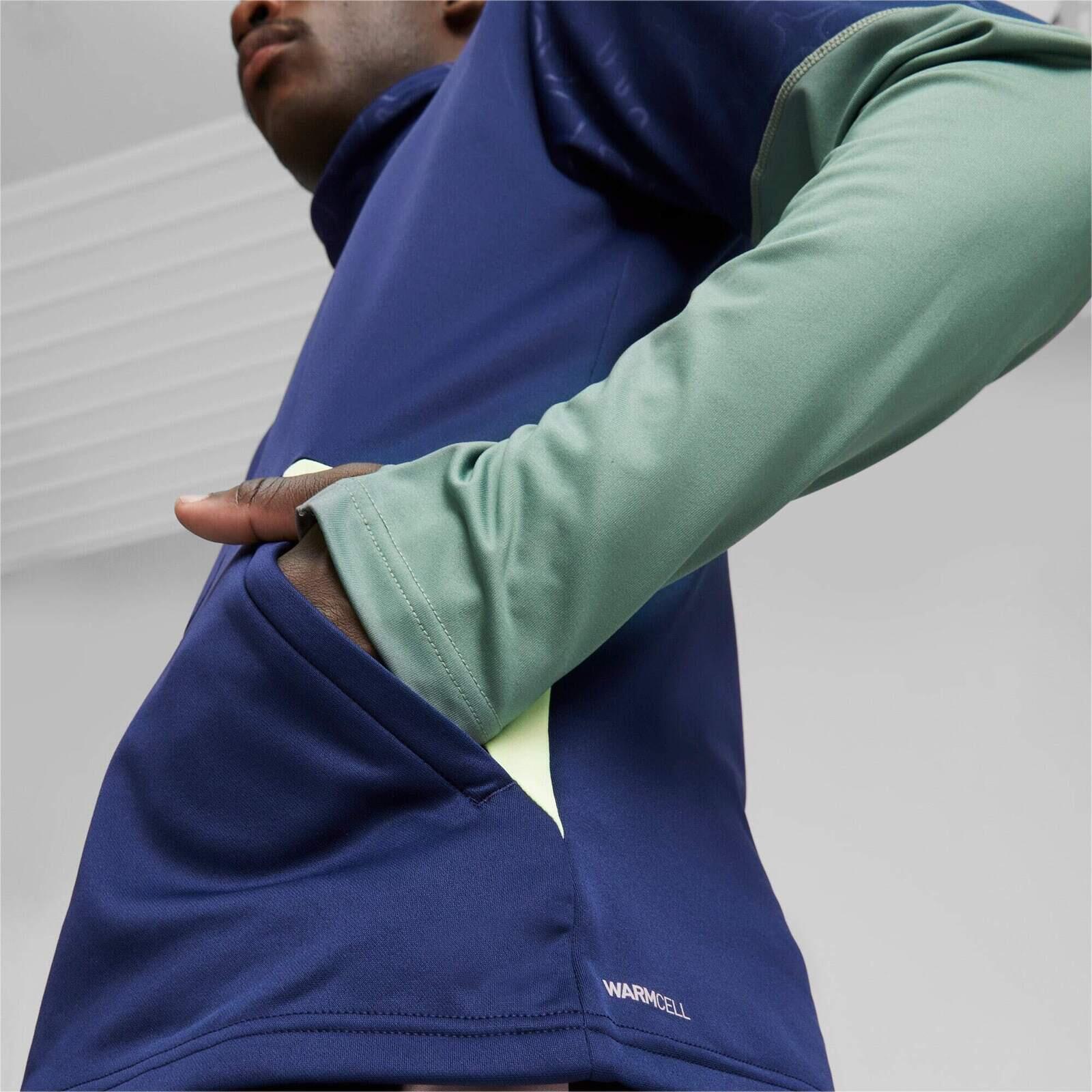 Chemisier Puma Individual Winterized Top, Bleu, Hommes 5/5