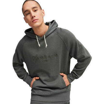 Sudadera Puma Classics Hoodie, Gris, Hombre