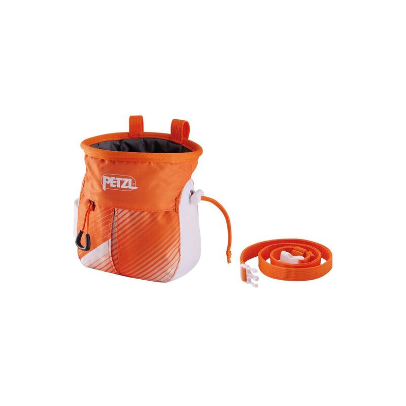 Woreczek na magnezję Petzl SakePoche pomarańczowy