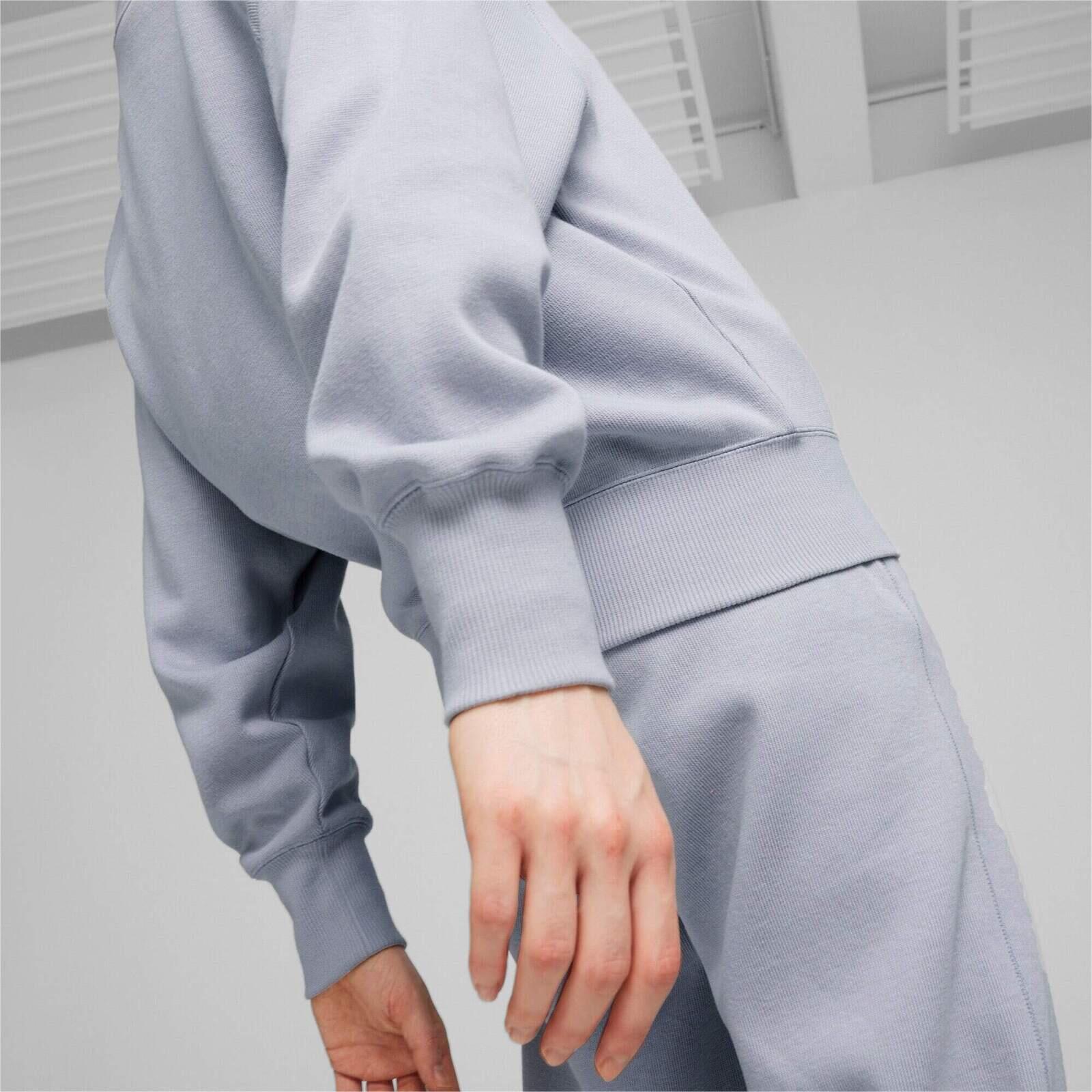 Chemisier Puma Classics Relaxed Crew, Gris, Femmes 4/5