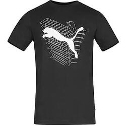 T-shirt Puma Graphics Cat Tee, Noir, Hommes