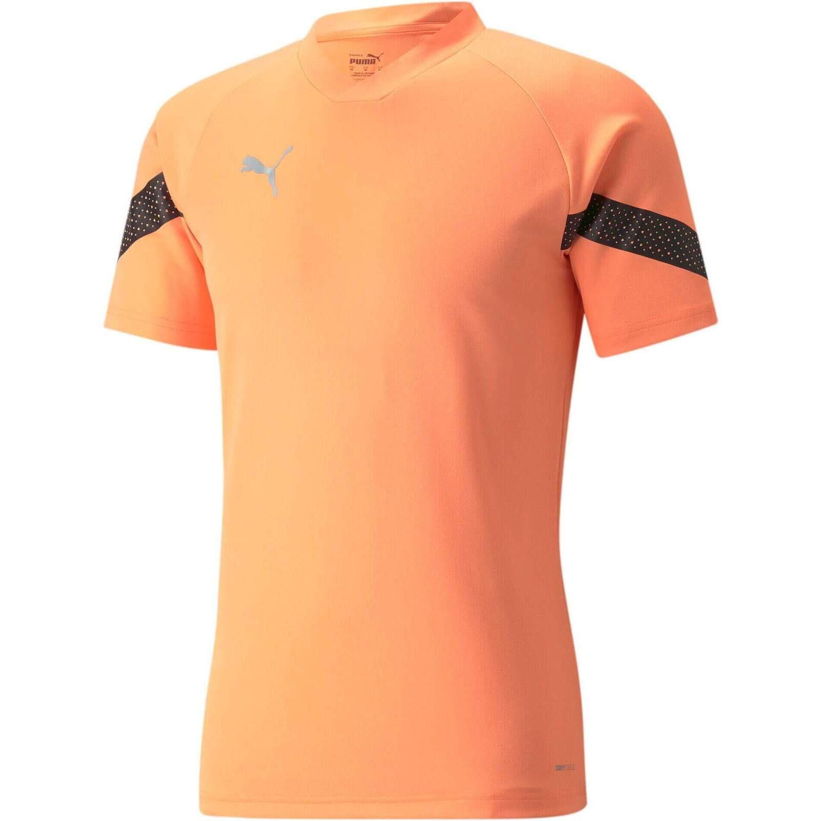 Puma - T-shirt Puma Teamfinal Training Jersey, Orange, Hommes - T-shirt Manches Courtes - Orange - 40 M - Decathlon