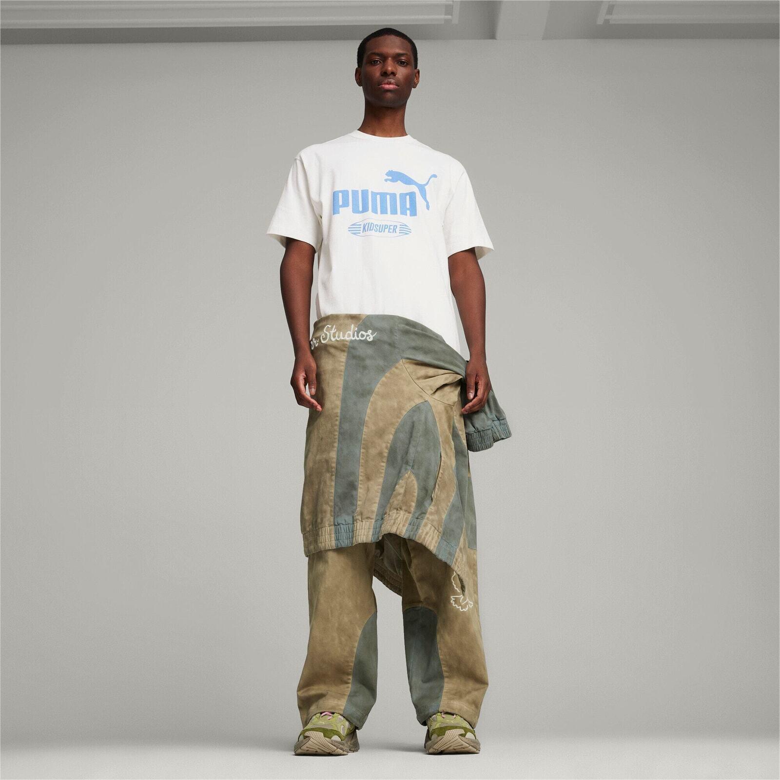 T-shirt Puma X Kidsuper Graphic Tee, Blanc, Hommes 3/5