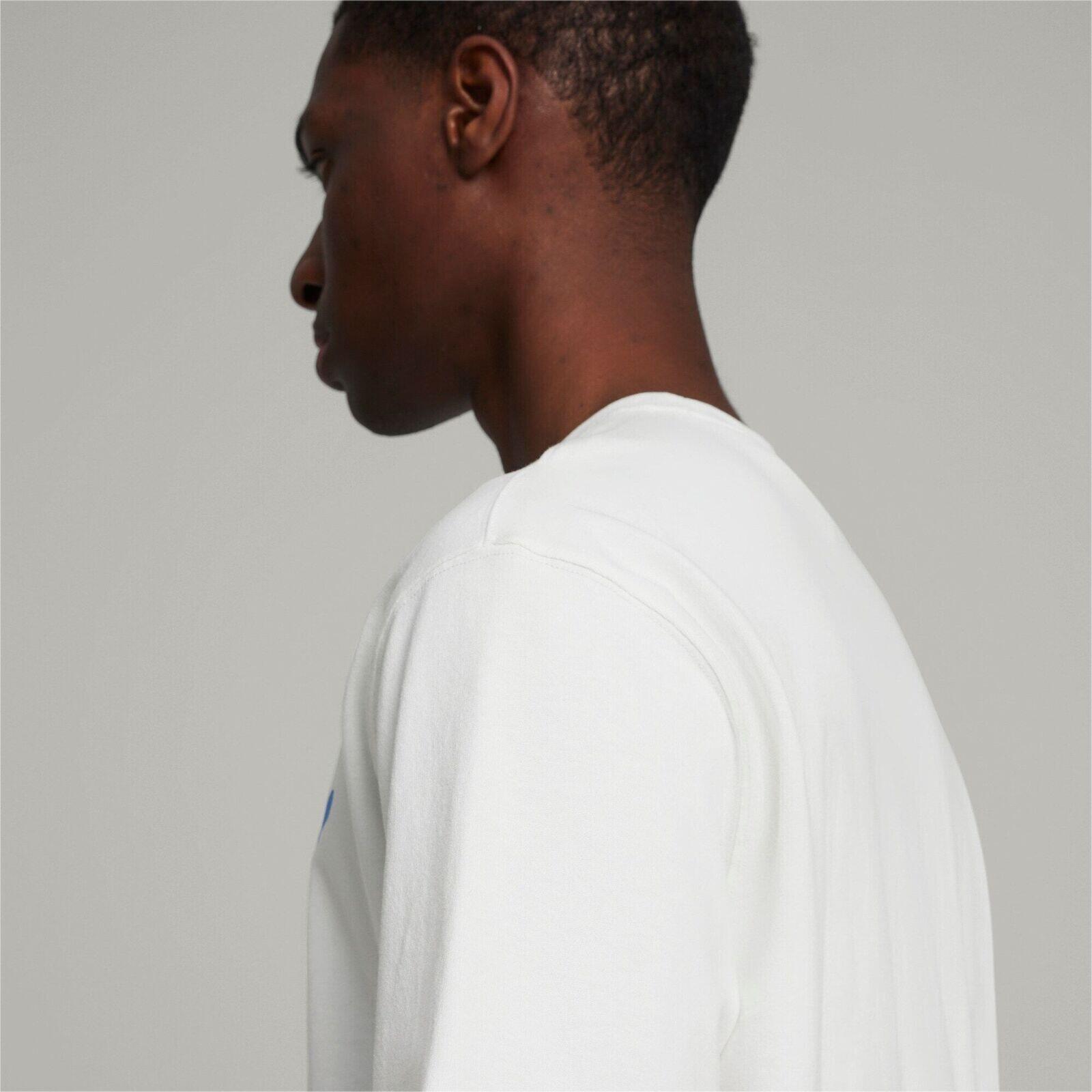 T-shirt Puma X Kidsuper Graphic Tee, Blanc, Hommes 5/5