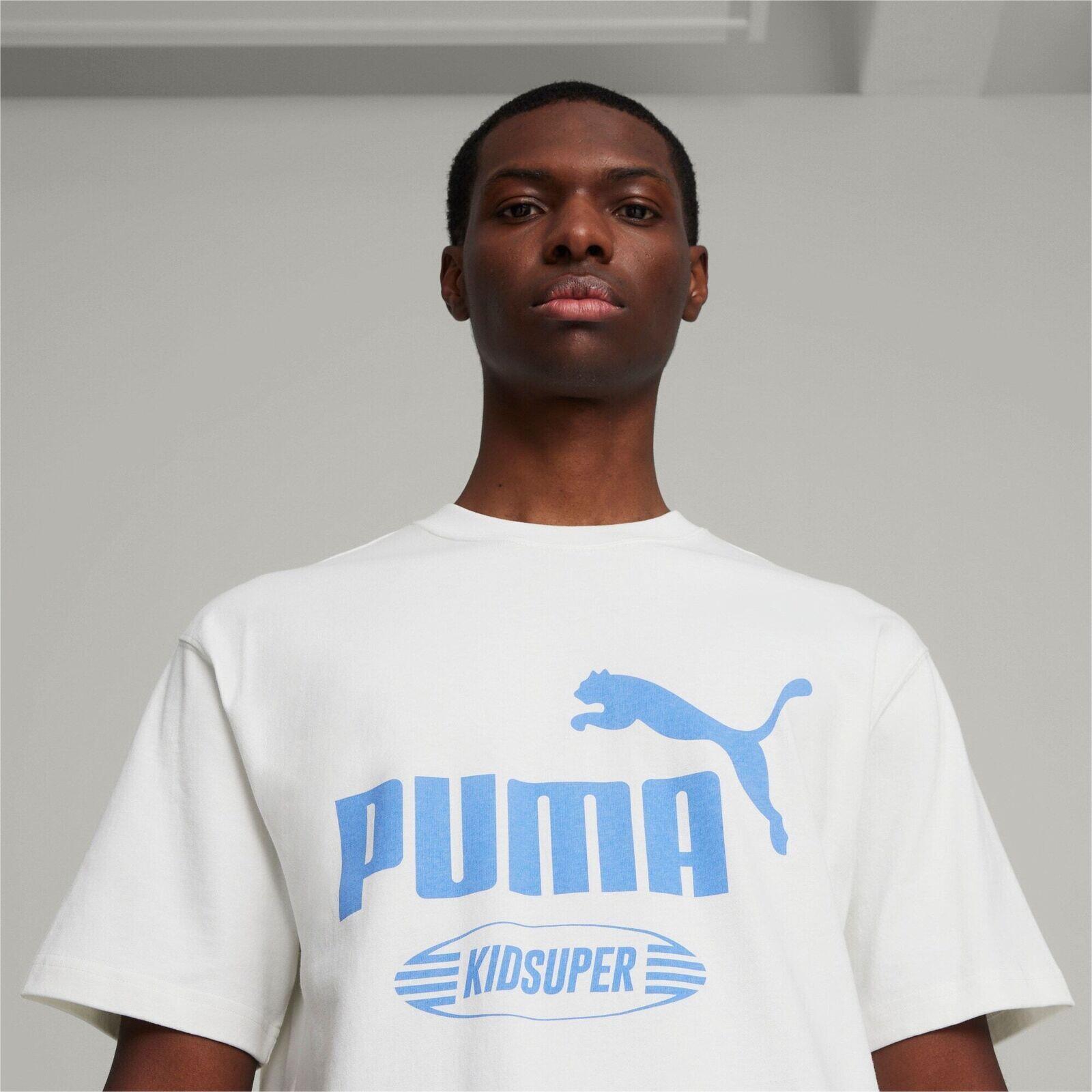 T-shirt Puma X Kidsuper Graphic Tee, Blanc, Hommes 4/5